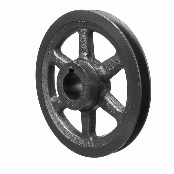 1 Groove Cast Iron Fhp - Finished Bore Sheave, BK80X 1 7/16